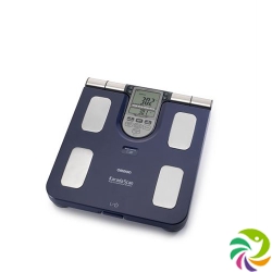 Omron Bf511 Body Fat Monitor with Scale Blue