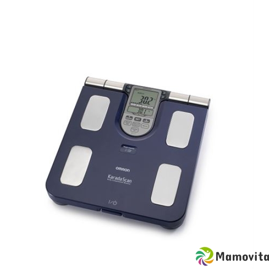 Omron Bf511 Body Fat Monitor with Scale Blue buy online