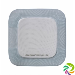 Biatain Silicone Lite Schaumverband 12.5x12.5cm 10 Stück