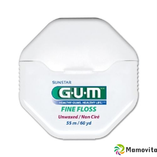 GUM SUNSTAR floss 55m fine unwaxed buy online