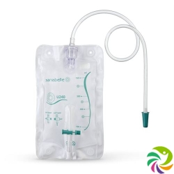 Sanabelle U240 leg bag 750ml 66cm sterile packed individually