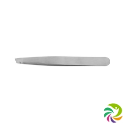 Borghetti tweezers inclined Inox steel polished