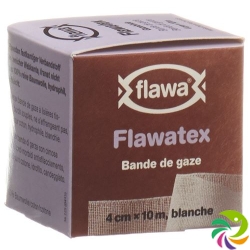 Flawa Flawatex gauze bandage 4cmx10m Inelastic