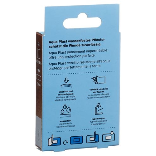 Flawa Aqua Plast Pflasterstrips Wasserfest 2 Grössen 20 Stück buy online