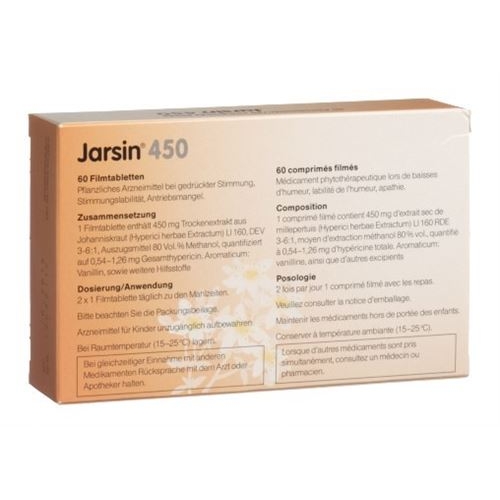 Jarsin 450mg 100 Tabletten buy online