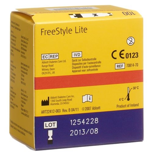 Abbott FreeStyle Lite test strips 50 pcs buy online