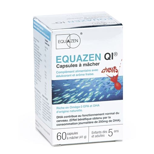 Equazen IQ Strawberry chewing capsules 60 pieces buy online