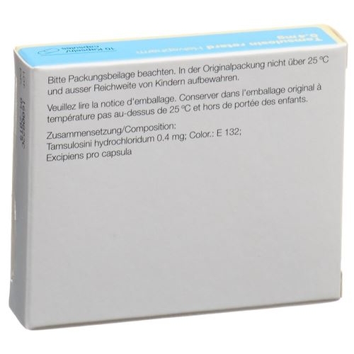 Tamsulosin Helvepharm Retard Kapseln 0.4mg 10 Stück buy online