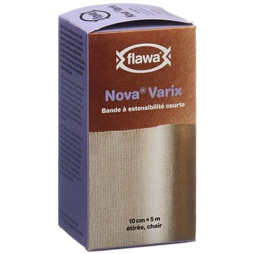 Flawa Nova Varix Kurzzugbinde 10cmx5m Hautfarben buy online