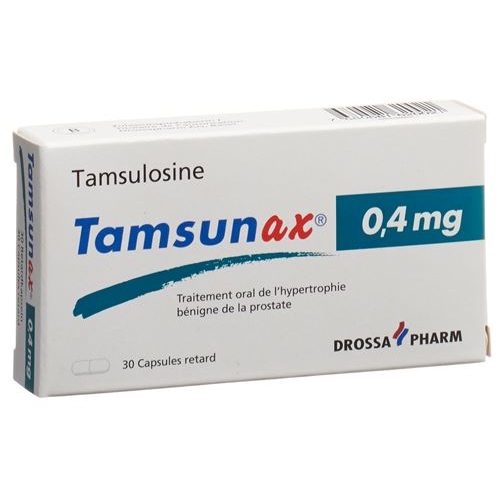 Tamsunax Retard Kapseln 0.4mg 30 Stück buy online