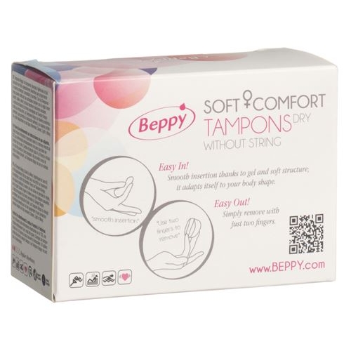 Beppy Soft Comfort Tampons Dry ohne Faden 8 Stück buy online