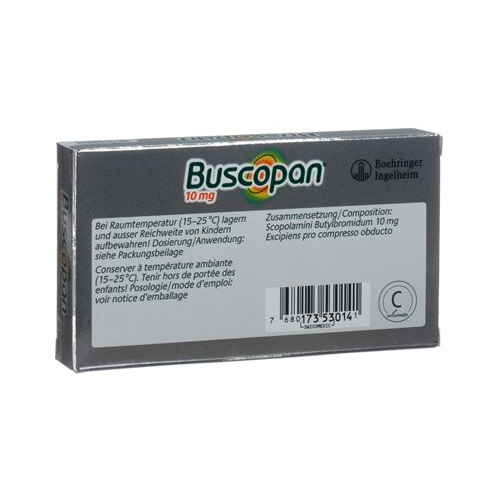 Buscopan 10mg 20 Dragées buy online