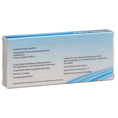 Pantozol Control 20mg 7 Tabletten buy online