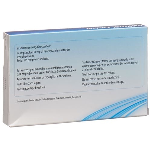 Pantozol Control 20mg 14 Tabletten buy online