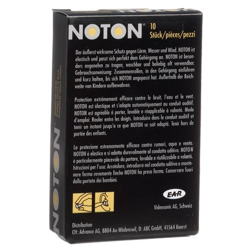 Noton Ear Gehoerschutzpfropfen 12 Blister 3 Paar buy online