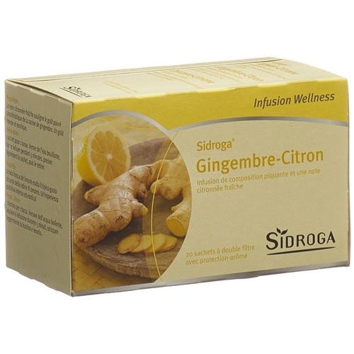 Sidroga Ginger-Lemon Bag 20 pieces buy online