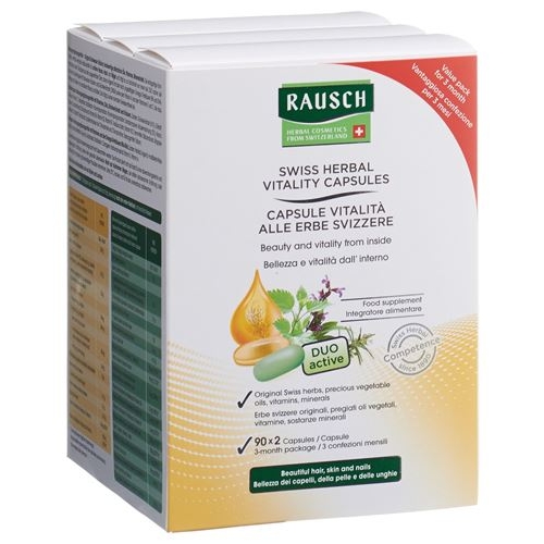 Rausch Kräuter Vital Kapseln 3 Monats-Packung buy online