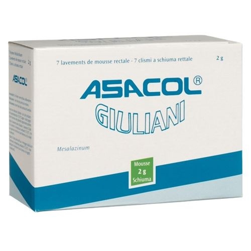 Asacol Klysmen Rektalschaum 2g 7 Stück buy online