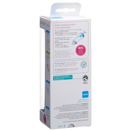 Mam Easy Start Anti-Colic Flasche 260ml 2+m Boy buy online