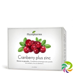 Phytopharma Cranberry Plus Zink Beutel 20 Stück