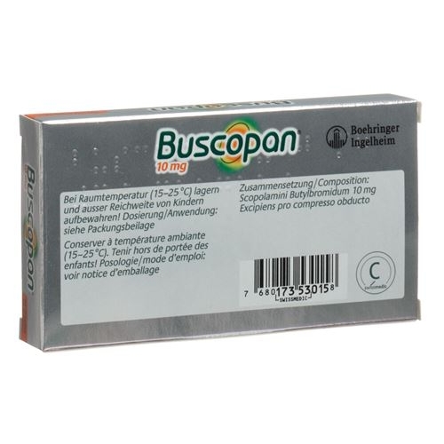 Buscopan 10mg 40 Dragée buy online