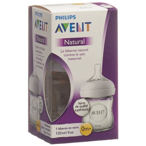 Avent Naturnah-Flasche 120ml Glas buy online