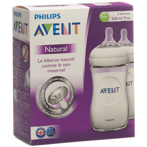 Avent Naturnah-Flasche 2x 260ml Pp Duo buy online