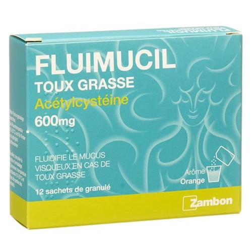 Fluimucil Erkältungshust Granulat 600mg Beutel 10 Stück buy online