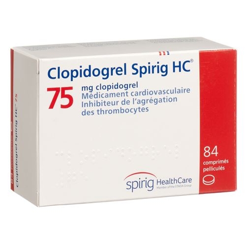 Clopidogrel Spirig HC Filmtabletten 75mg 84 Stück buy online