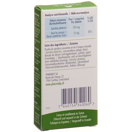 Pharmalp Spirul-1 Tabletten 30 Stück buy online