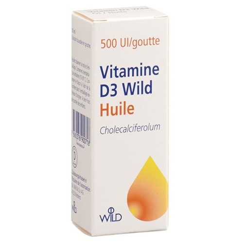 Vitamin D3 Wild Oil 500 IU / ml drops Fl 10 buy online