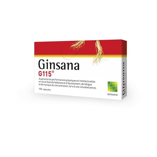 Ginsana hard capsules 100 pcs buy online