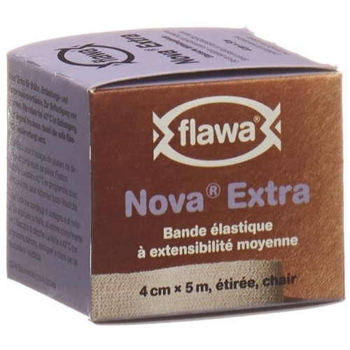 Flawa Nova Extra Short-Stretch Bandage 4cmx5m Skin-Coloured buy online