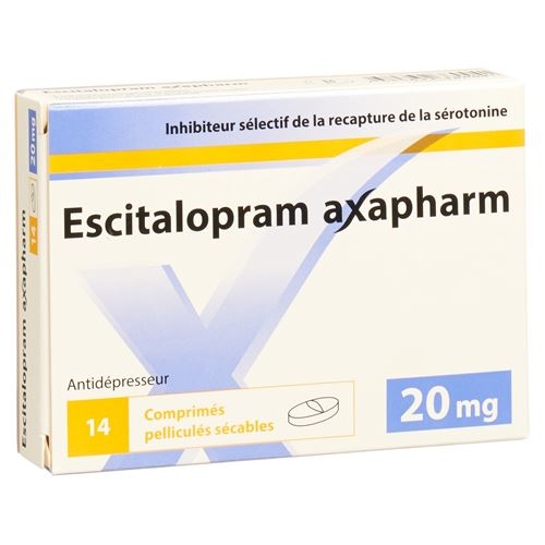 Escitalopram Axapharm Filmtabl 20 mg 14 pcs buy online