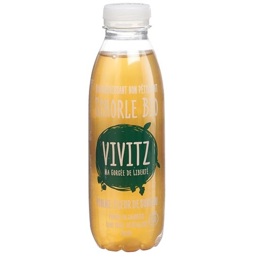 VIVITZ organic cider apple elderflower 6 x 0.5 lt buy online