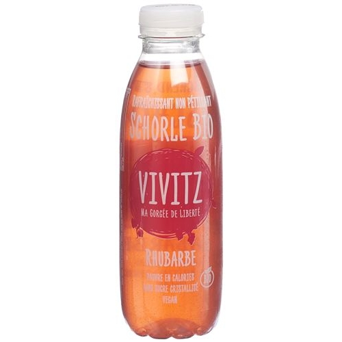 VIVITZ organic juice Rhubarb 6 x 0.5 lt buy online