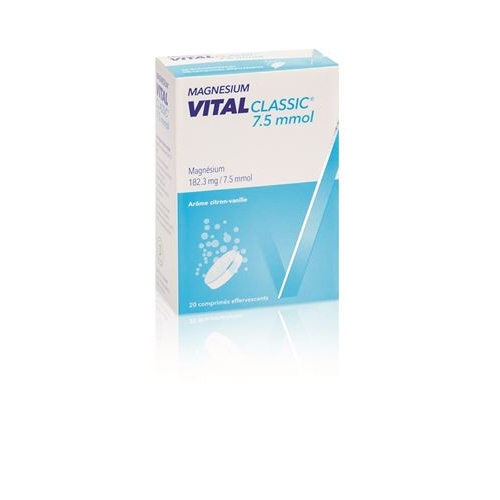 Magnesium Vital Classic Brausetabl 7.5 mmol 30 pcs buy online