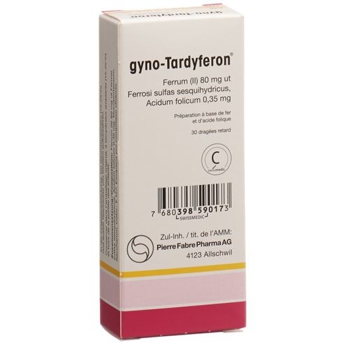 Gyno-tardyferon Retard Tabletten 100 Stück buy online