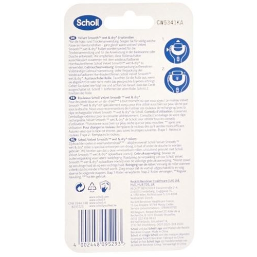 Scholl Velvet Smooth Wet & Dry Refill 2 pcs buy online