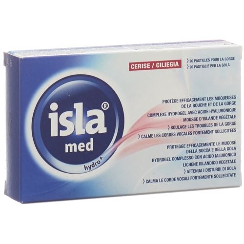 Isla Med acute lozenges citrus honey 20 pieces buy online