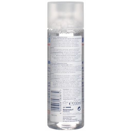 Eucerin Dermatoclean 3in1 Micelle Cleansing Fluid Big 400ml buy online