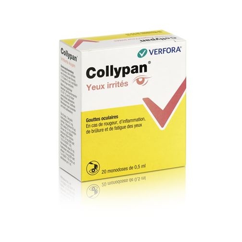 Collypan Irritierte Augen Md 20 Monodosen 0.5ml buy online