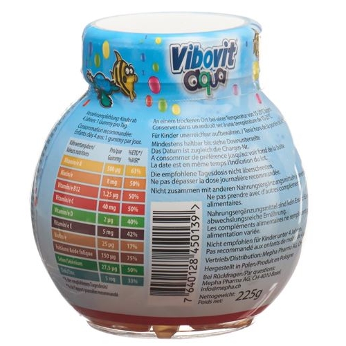 Vibovit Aqua fruit gums 50 pieces buy online