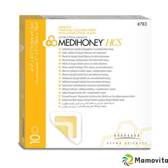 Medihoney Antibacterial Hcs 20x20cm 5 Stück buy online