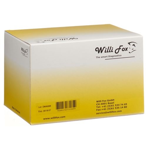 Willi Fox drugs test multi drugs 10B urine 10 pcs buy online