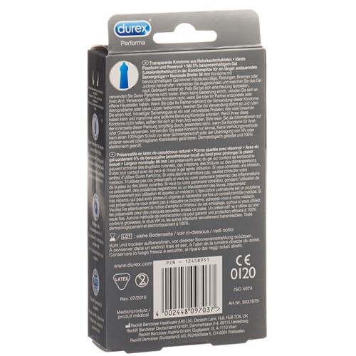 Durex Performa Präservativ für längeren Sex 12 Stück buy online