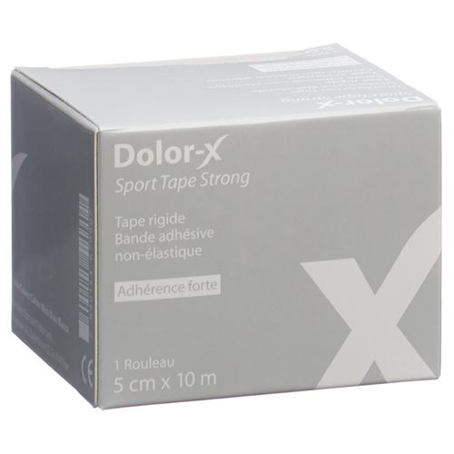 Dolor-x Sport Tape Strong 5cmx10m Weiss 12 Stück buy online