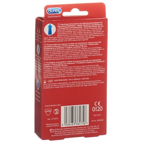 Durex sensory condom 18 pieces buy online