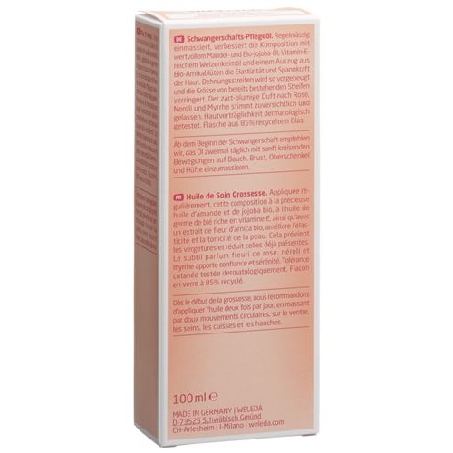 Weleda Schwangerschafts-Pflegeöl Glasflasche 100ml buy online