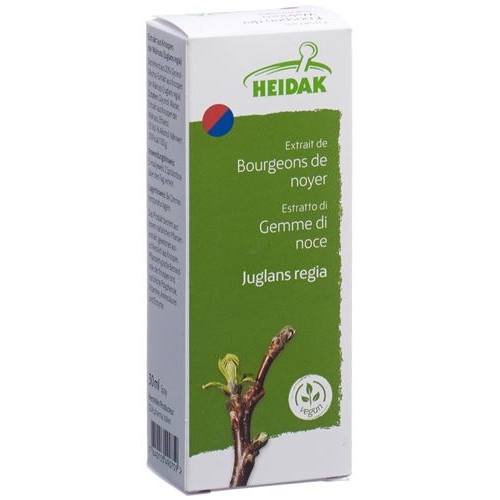 Heidak Knospe Walnuss Juglans Glyc Maz Flasche 500ml buy online